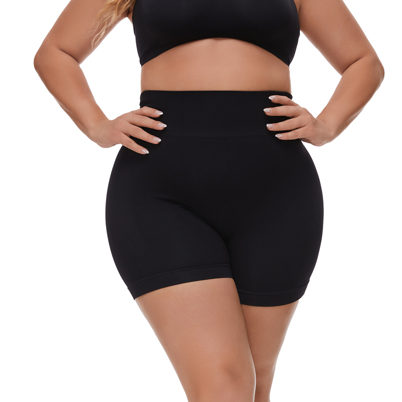 Yoga Fitness Pants - Plus size women's Seamless Shapeing shorts