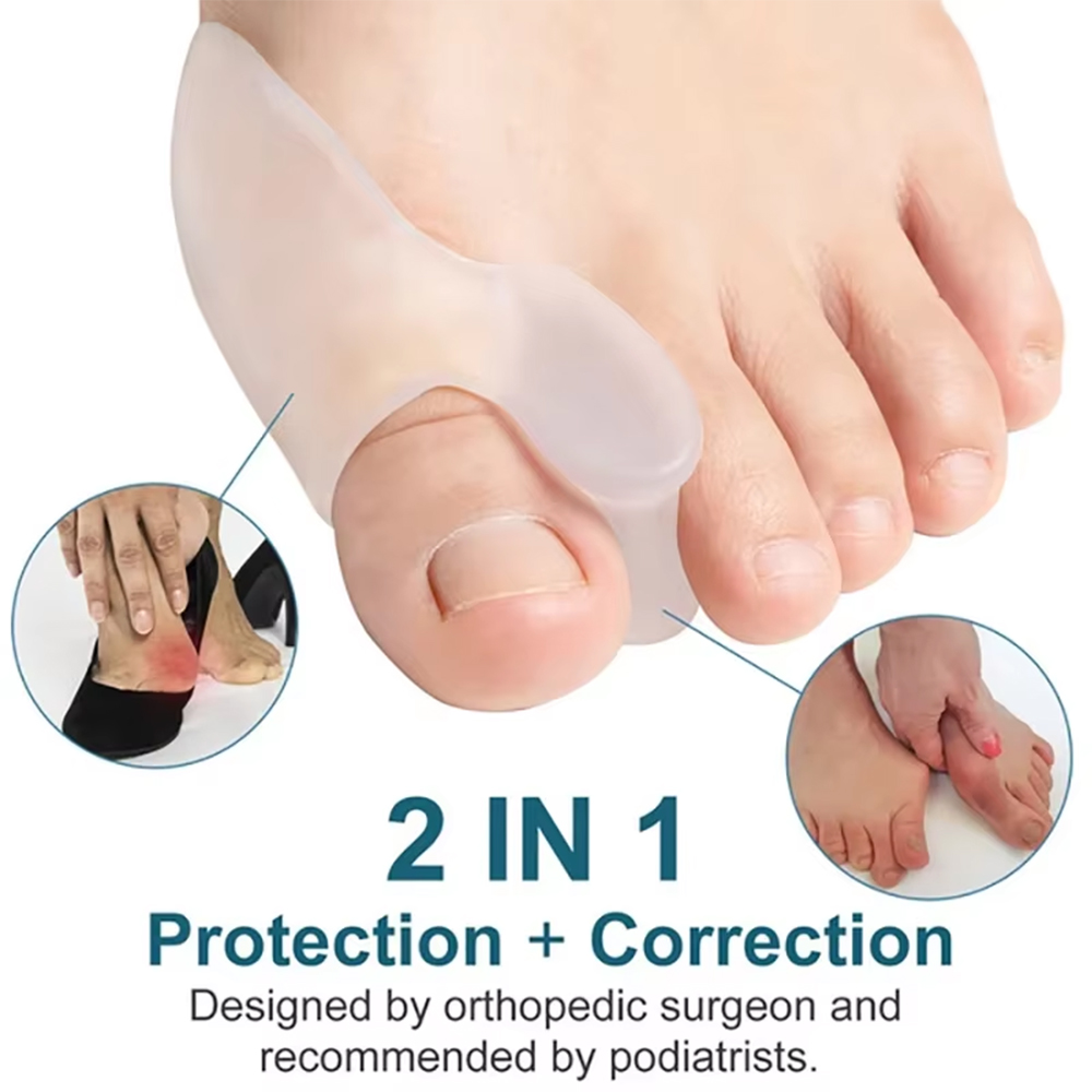 1 Pair Protective Toe Separato - Yoga Toe Separator recension och pris