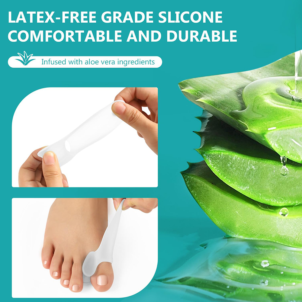1 Pair Protective Toe Separato - Yoga Toe Separator recension och pris