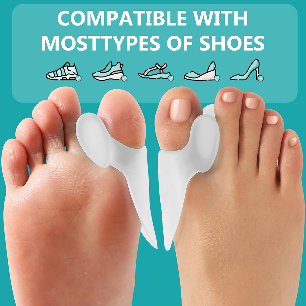 1 Pair Protective Toe Separato - Yoga Toe Separator recension och pris