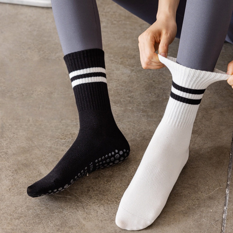Women Non Slip Yoga Socks, Gri - Yoga Fitness Women recension och pris