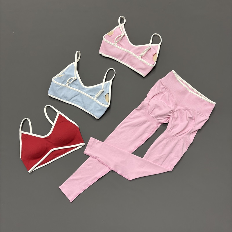 2 Pcs Sports Set Seamless Cont - Yoga Fitness Kleidung recension och pris