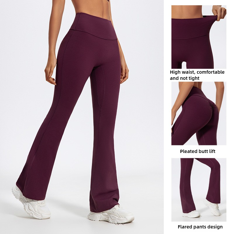 LezyanXR Wide Leg Tight Nude H - Yoga Fitness Pants recension och pris