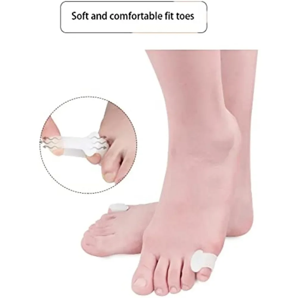 2pcs Silicone Toe Orthopedic S - Yoga Toe Separator recension och pris