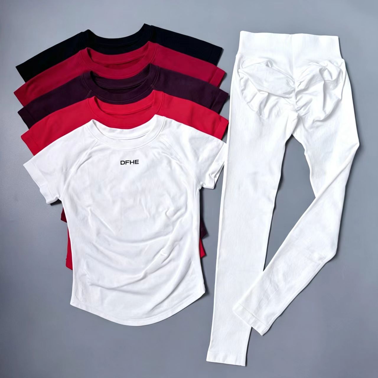 DFHE Slim Fitness Tracksuit, S - Yoga Fitness Pants recension och pris