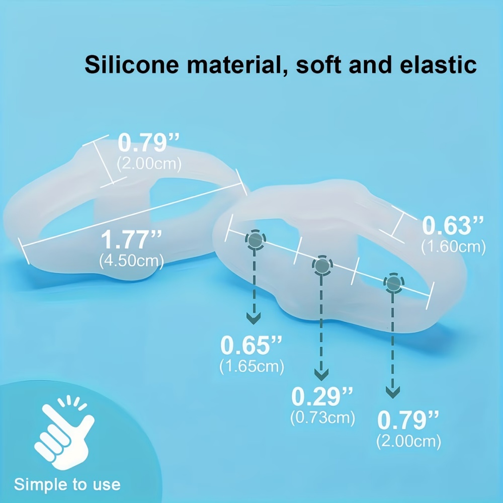 9-Piece Soft Silicone Toe Sepa - Yoga Toe Separator recension och pris