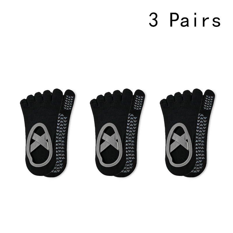 3 Pairs Thin Women Yoga Socks  - Yoga Toe Separator recension och pris