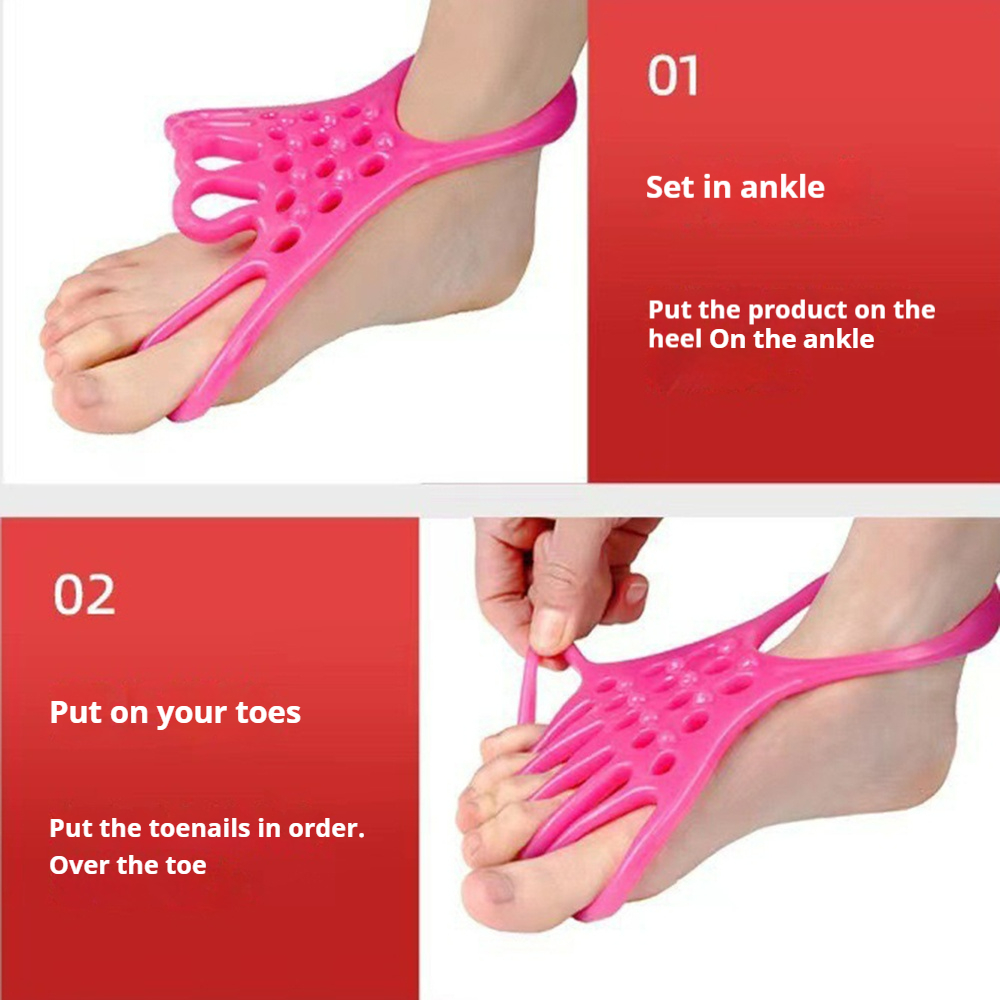 Foot Stretching Massage Muscle - Yoga Toe Separator recension och pris