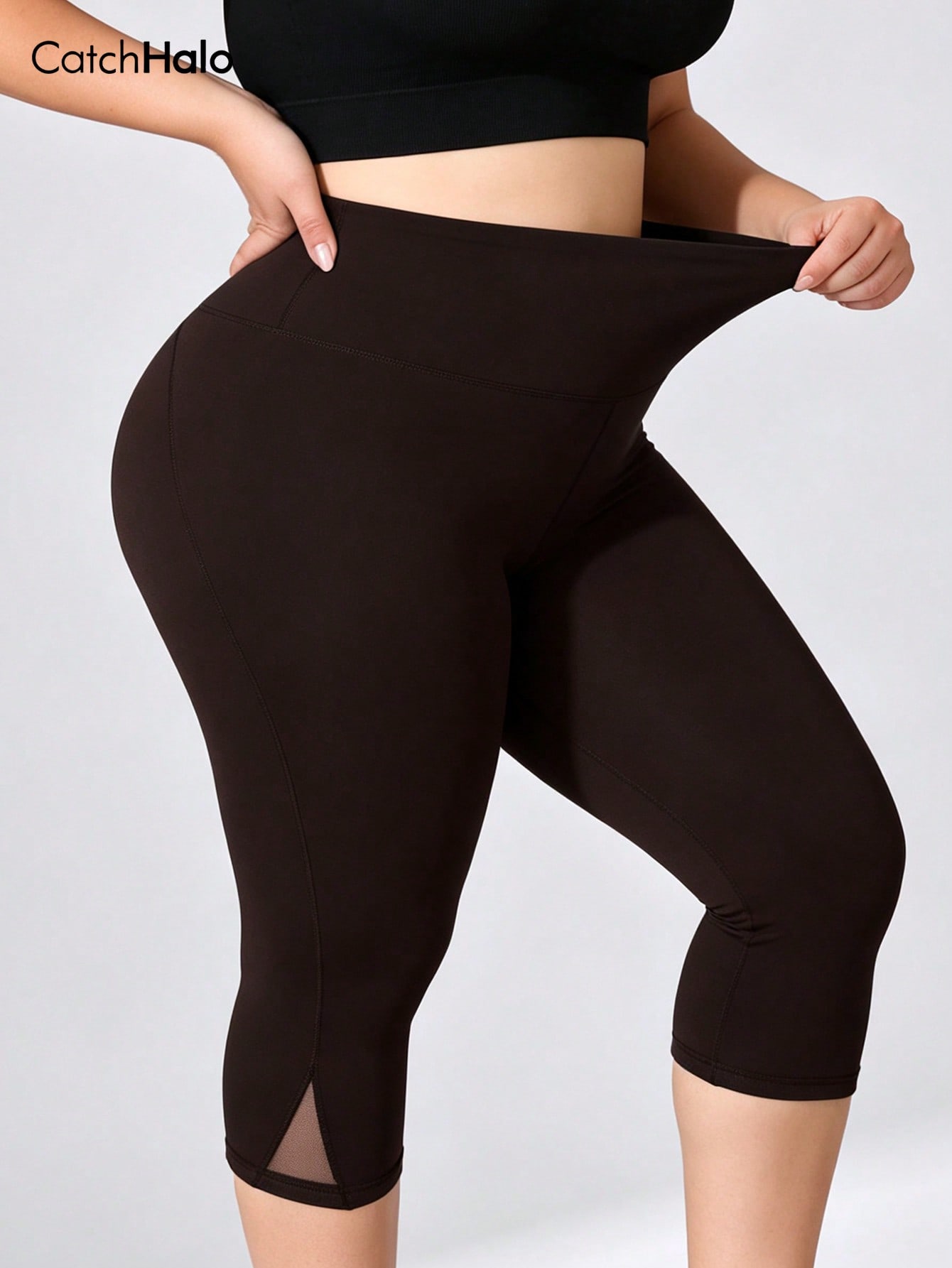 Plus Size Gym Leggings Women M - Yoga Fitness Pants recension och pris