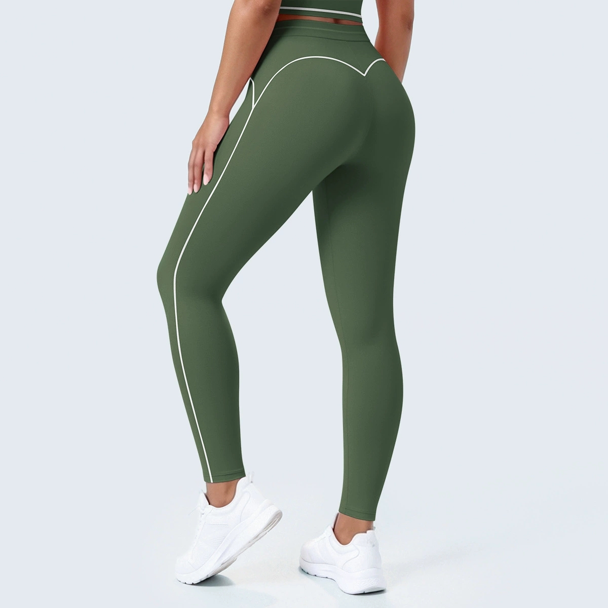 High Waist Sports Leggings Wom - Yoga Fitness Pants recension och pris