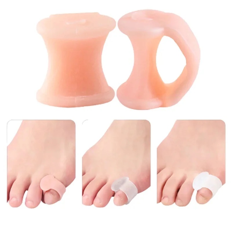 1-4pair Silicone Toe Separator - Yoga Toe Separator recension och pris