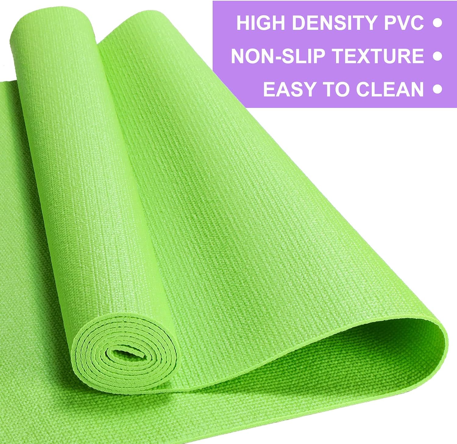 3 mm Thin Yoga Mats Lightweigh - Yoga Fitness Class recension och pris