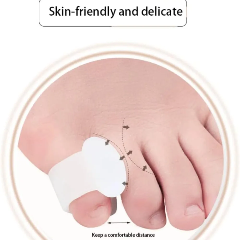 2pcs Silicone Toe Separator Fi - Yoga Toe Separator recension och pris