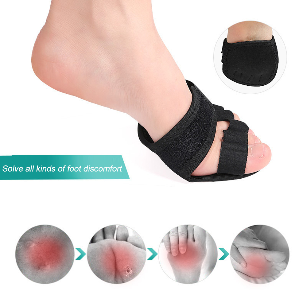 1 Pair Five-Finger Half-Palm Y - Yoga Toe Separator recension och pris