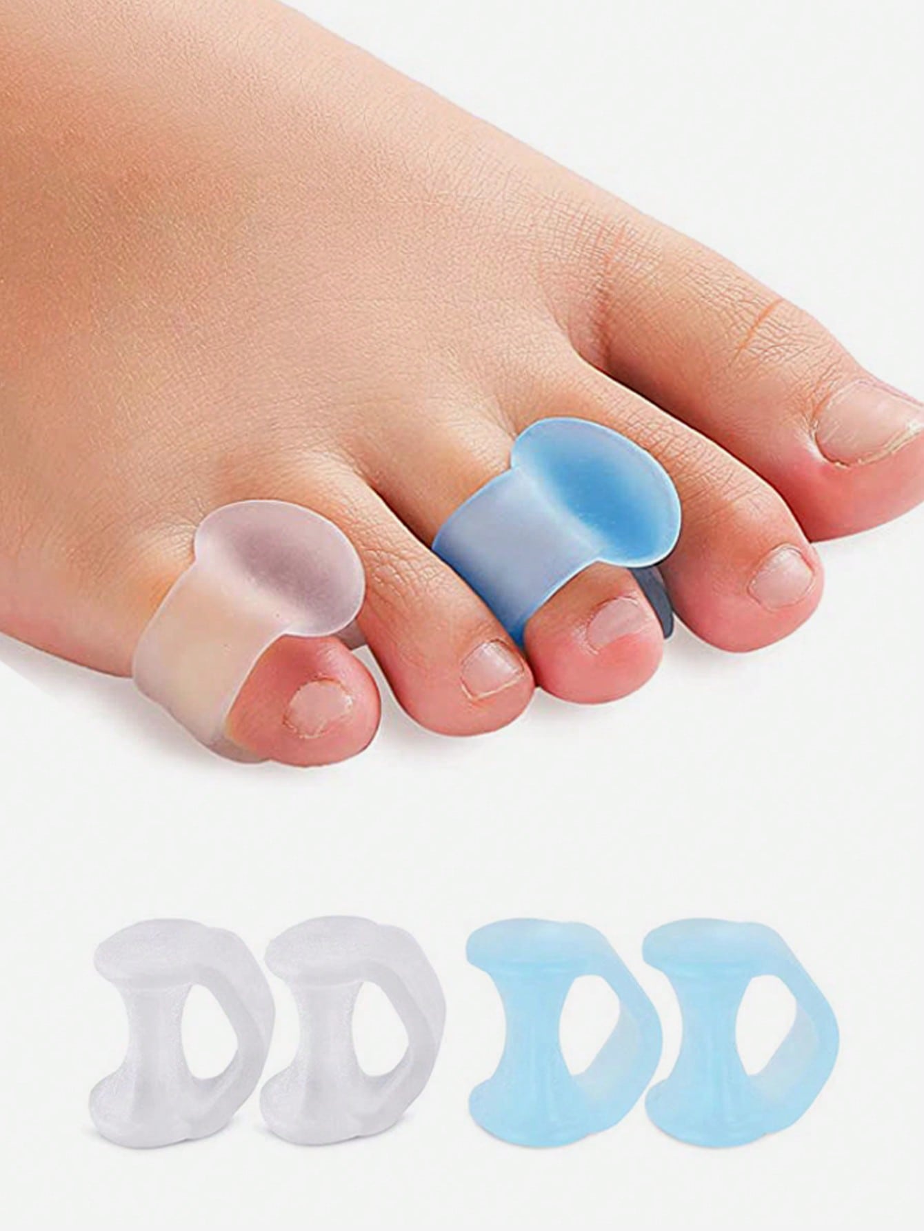 Gel Toe Separator, 4pcs Silico - Yoga Toe Separator recension och pris