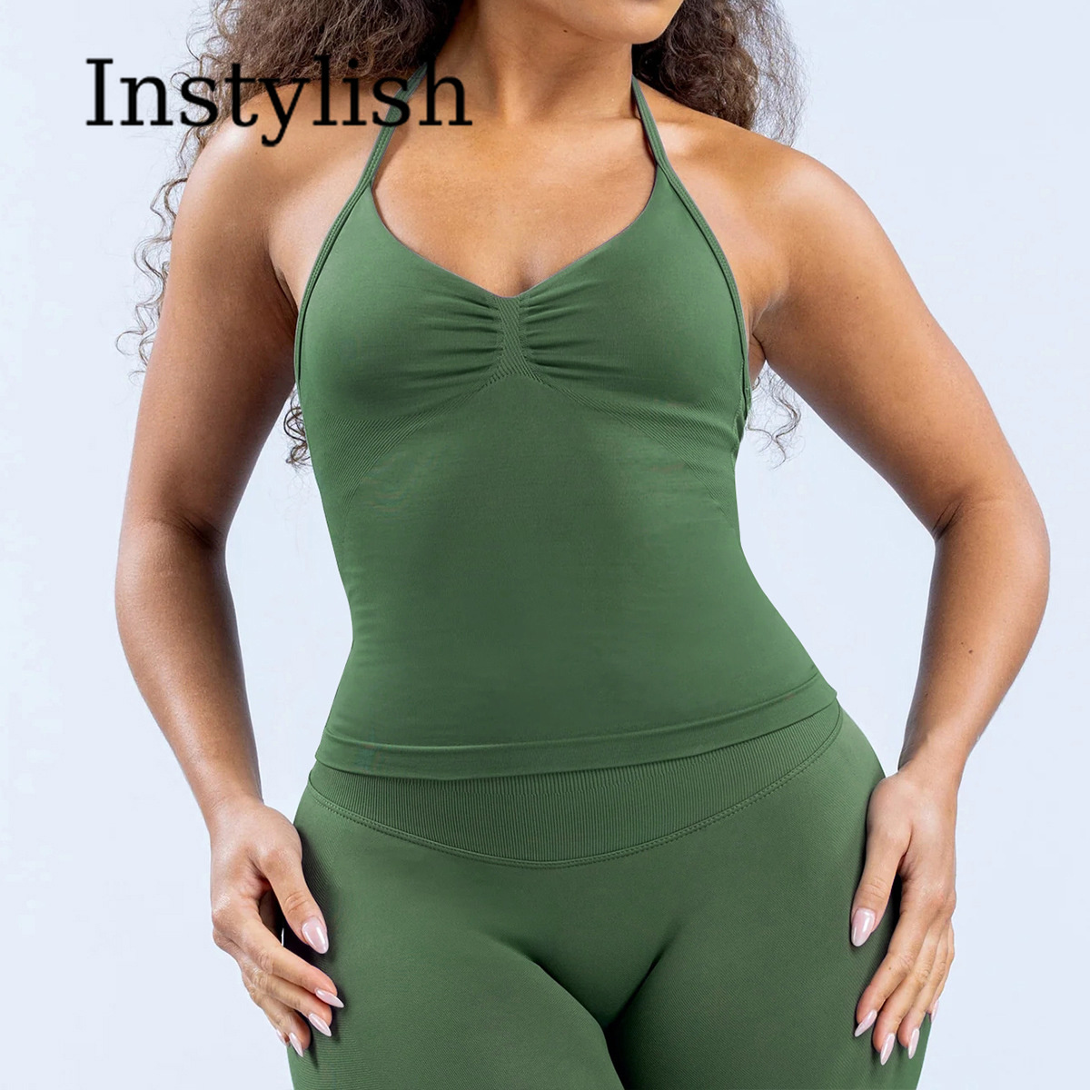 Women Seamless Yoga 2 Piece Se - Yoga Fitness Women recension och pris
