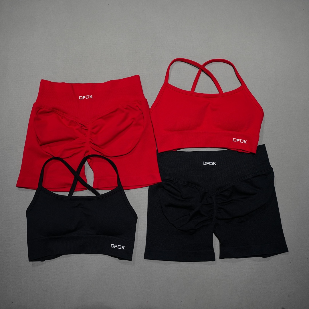 DFDK High Waist Short Leggings - Yoga Fitness Kleidung recension och pris