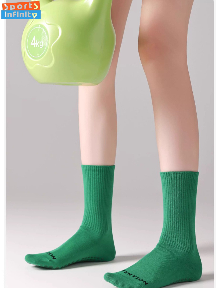 Solid Color Yoga Socks Anti Sl - Yoga Fitness Women recension och pris